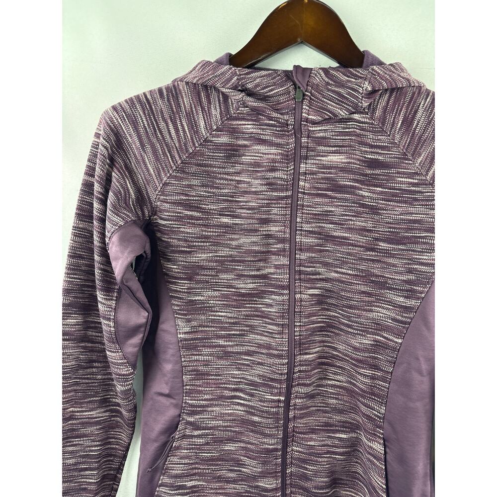 Women’s Columbia Small Purple Zip-Up Hoodie - Picture 2 of 6
